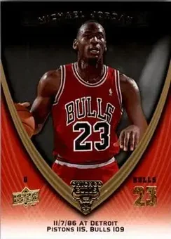 2008-09 Upper Deck Michael Jordan Legacy Collection #104 - Michael Jordan - Chicago Bulls
