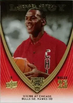 2008-09 Upper Deck Michael Jordan Legacy Collection #106 - Michael Jordan - Chicago Bulls