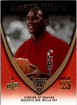2008-09 Upper Deck Michael Jordan Legacy Collection #111 - Michael Jordan - Chicago Bulls