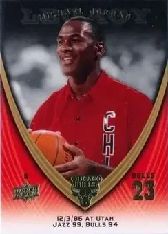2008-09 Upper Deck Michael Jordan Legacy Collection #115 - Michael Jordan - Chicago Bulls