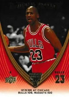 2008-09 Upper Deck Michael Jordan Legacy Collection #118 - Michael Jordan - Chicago Bulls