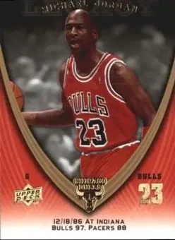 2008-09 Upper Deck Michael Jordan Legacy Collection #123 - Michael Jordan - Chicago Bulls