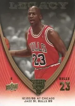 2008-09 Upper Deck Michael Jordan Legacy Collection #124 - Michael Jordan - Chicago Bulls