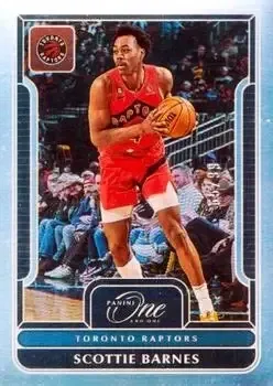 2022-23 Panini One and One #6 Scottie Barnes