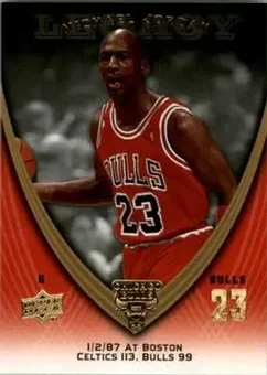 2008-09 Upper Deck Michael Jordan Legacy Collection #129 - Michael Jordan - Chicago Bulls