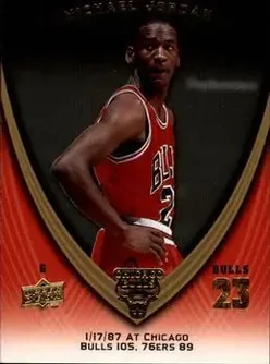 2008-09 Upper Deck Michael Jordan Legacy Collection #135 - Michael Jordan - Chicago Bulls