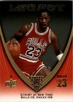 2008-09 Upper Deck Michael Jordan Legacy Collection #148 - Michael Jordan - Chicago Bulls