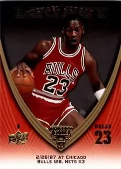 2008-09 Upper Deck Michael Jordan Legacy Collection #153 - Michael Jordan - Chicago Bulls