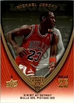 2008-09 Upper Deck Michael Jordan Legacy Collection #157 - Michael Jordan - Chicago Bulls