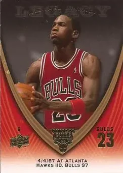 2008-09 Upper Deck Michael Jordan Legacy Collection #176 - Michael Jordan - Chicago Bulls