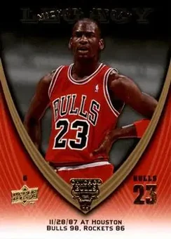 2008-09 Upper Deck Michael Jordan Legacy Collection #195 - Michael Jordan - Chicago Bulls