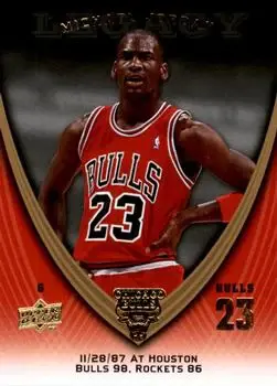 2008-09 Upper Deck Michael Jordan Legacy Collection #195 - Michael Jordan - Chicago Bulls - Front