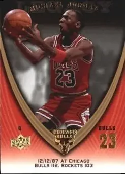 2008-09 Upper Deck Michael Jordan Legacy Collection #202 - Michael Jordan - Chicago Bulls