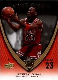 2008-09 Upper Deck Michael Jordan Legacy Collection #203 - Michael Jordan - Chicago Bulls
