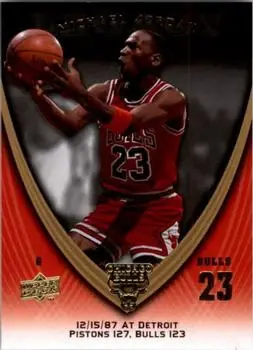 2008-09 Upper Deck Michael Jordan Legacy Collection #203 - Michael Jordan - Chicago Bulls - Front 2008-09 Upper Deck Michael Jordan Legacy Collection #203 - Michael Jordan - Chicago Bulls - Front
