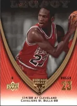 2008-09 Upper Deck Michael Jordan Legacy Collection #215 - Michael Jordan - Chicago Bulls
