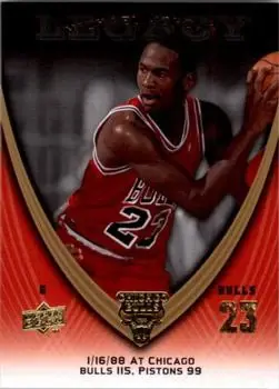 2008-09 Upper Deck Michael Jordan Legacy Collection #216 - Michael Jordan - Chicago Bulls - Front 2008-09 Upper Deck Michael Jordan Legacy Collection #216 - Michael Jordan - Chicago Bulls - Front