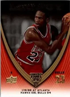 2008-09 Upper Deck Michael Jordan Legacy Collection #218 - Michael Jordan - Chicago Bulls