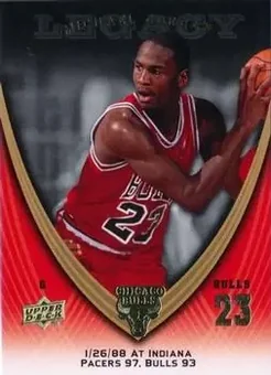 2008-09 Upper Deck Michael Jordan Legacy Collection #221 - Michael Jordan - Chicago Bulls