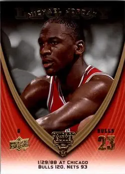 2008-09 Upper Deck Michael Jordan Legacy Collection #223 - Michael Jordan - Chicago Bulls - Front
