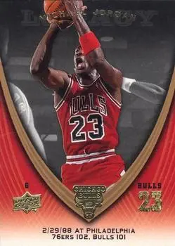 2008-09 Upper Deck Michael Jordan Legacy Collection #238 - Michael Jordan - Chicago Bulls - Front