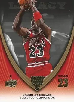 2008-09 Upper Deck Michael Jordan Legacy Collection #240 - Michael Jordan - Chicago Bulls