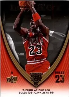 2008-09 Upper Deck Michael Jordan Legacy Collection #244 - Michael Jordan - Chicago Bulls