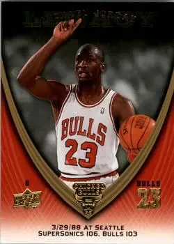 2008-09 Upper Deck Michael Jordan Legacy Collection #251 - Michael Jordan - Chicago Bulls - Front