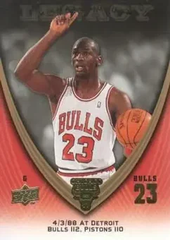 2008-09 Upper Deck Michael Jordan Legacy Collection #254 - Michael Jordan - Chicago Bulls