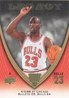2008-09 Upper Deck Michael Jordan Legacy Collection #255 - Michael Jordan - Chicago Bulls