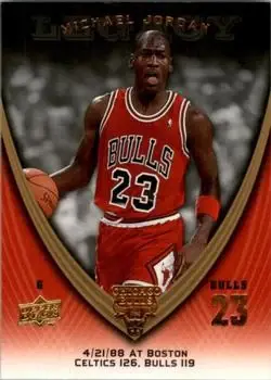 2008-09 Upper Deck Michael Jordan Legacy Collection #262 - Michael Jordan - Chicago Bulls - Front