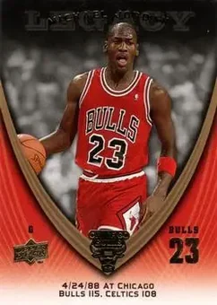 2008-09 Upper Deck Michael Jordan Legacy Collection #264 - Michael Jordan - Chicago Bulls