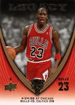 2008-09 Upper Deck Michael Jordan Legacy Collection #264 - Michael Jordan - Chicago Bulls - Front