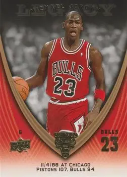 2008-09 Upper Deck Michael Jordan Legacy Collection #265 - Michael Jordan - Chicago Bulls - Front