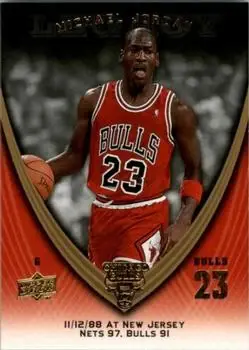 2008-09 Upper Deck Michael Jordan Legacy Collection #270 - Michael Jordan - Chicago Bulls - Front