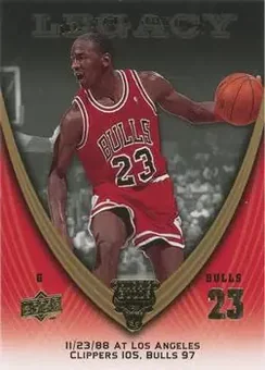 2008-09 Upper Deck Michael Jordan Legacy Collection #275 - Michael Jordan - Chicago Bulls