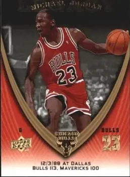 2008-09 Upper Deck Michael Jordan Legacy Collection #279 - Michael Jordan - Chicago Bulls - Front