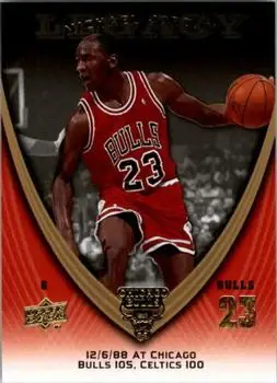 2008-09 Upper Deck Michael Jordan Legacy Collection #280 - Michael Jordan - Chicago Bulls - Front