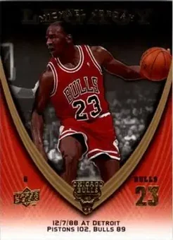 2008-09 Upper Deck Michael Jordan Legacy Collection #281 - Michael Jordan - Chicago Bulls
