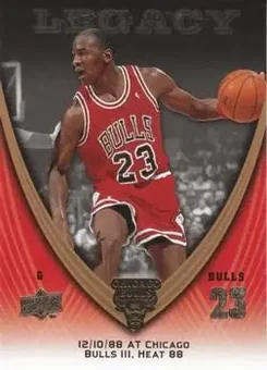 2008-09 Upper Deck Michael Jordan Legacy Collection #283 - Michael Jordan - Chicago Bulls