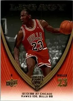 2008-09 Upper Deck Michael Jordan Legacy Collection #284 - Michael Jordan - Chicago Bulls