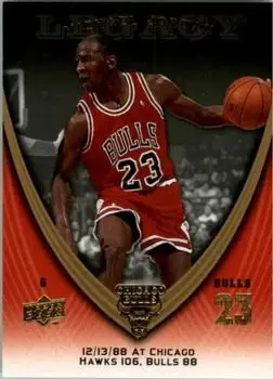 2008-09 Upper Deck Michael Jordan Legacy Collection #284 - Michael Jordan - Chicago Bulls - Front
