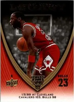 2008-09 Upper Deck Michael Jordan Legacy Collection #293 - Michael Jordan - Chicago Bulls - Front