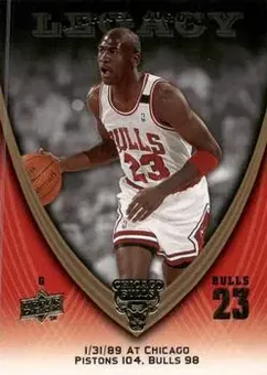 2008-09 Upper Deck Michael Jordan Legacy Collection #305 - Michael Jordan - Chicago Bulls