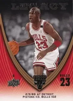 2008-09 Upper Deck Michael Jordan Legacy Collection #308 - Michael Jordan - Chicago Bulls
