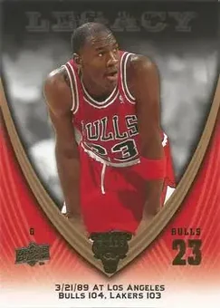 2008-09 Upper Deck Michael Jordan Legacy Collection #327 - Michael Jordan - Chicago Bulls