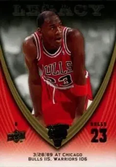 2008-09 Upper Deck Michael Jordan Legacy Collection #331 - Michael Jordan - Chicago Bulls