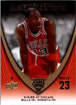 2008-09 Upper Deck Michael Jordan Legacy Collection #335 - Michael Jordan - Chicago Bulls - Front