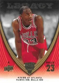 2008-09 Upper Deck Michael Jordan Legacy Collection #338 - Michael Jordan - Chicago Bulls