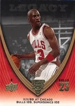 2008-09 Upper Deck Michael Jordan Legacy Collection #351 - Michael Jordan - Chicago Bulls